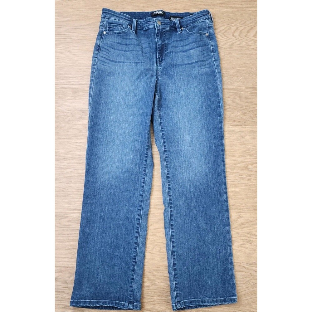 Buffalo David Bitton Jeans Women's 8/29 Blue Medium Wash Straight Leg Jeans